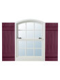 Alpha Shutters Four Board And Batten Closed Vinyl Shutters Pair ...